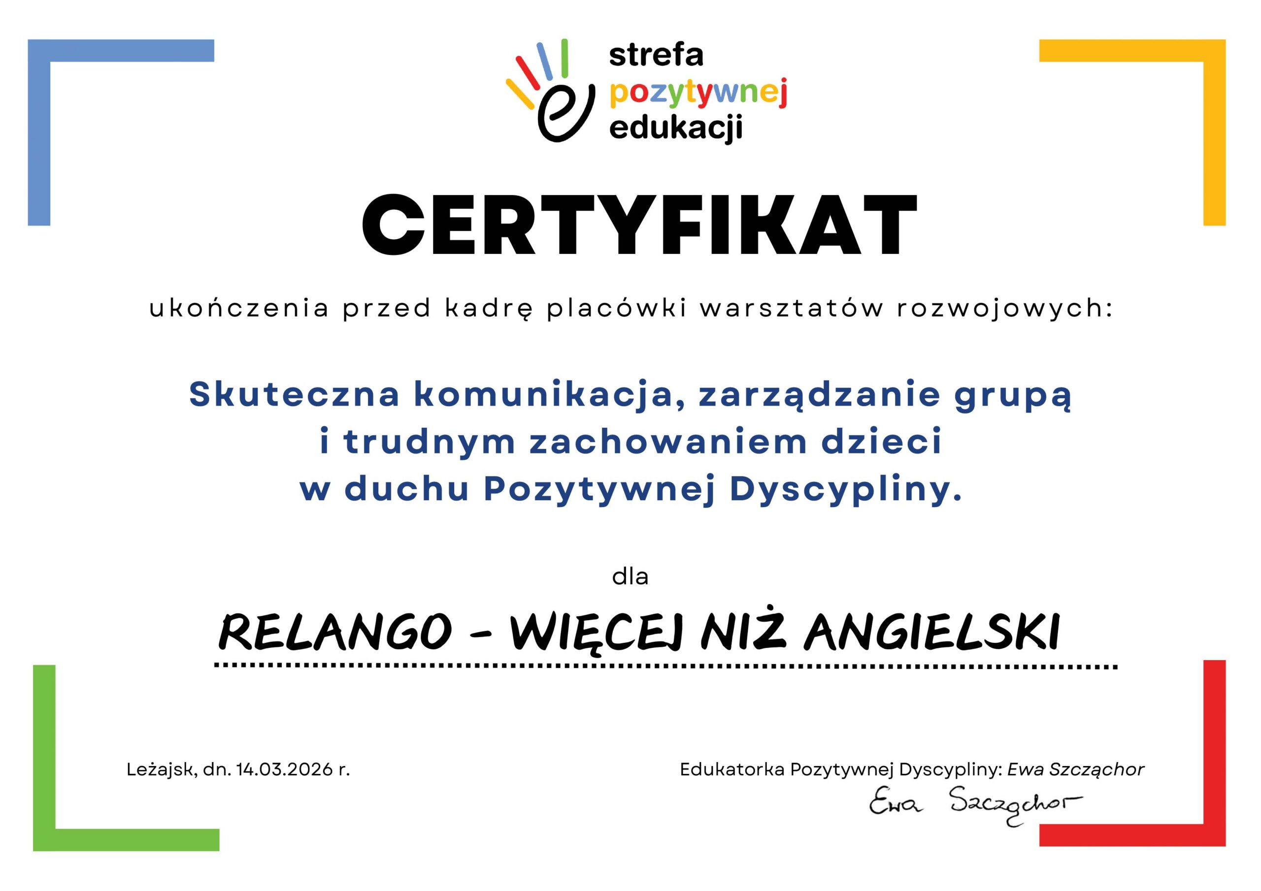 FUNDAMENTY SKUTECZNOŚCI_CERTYFIKAT